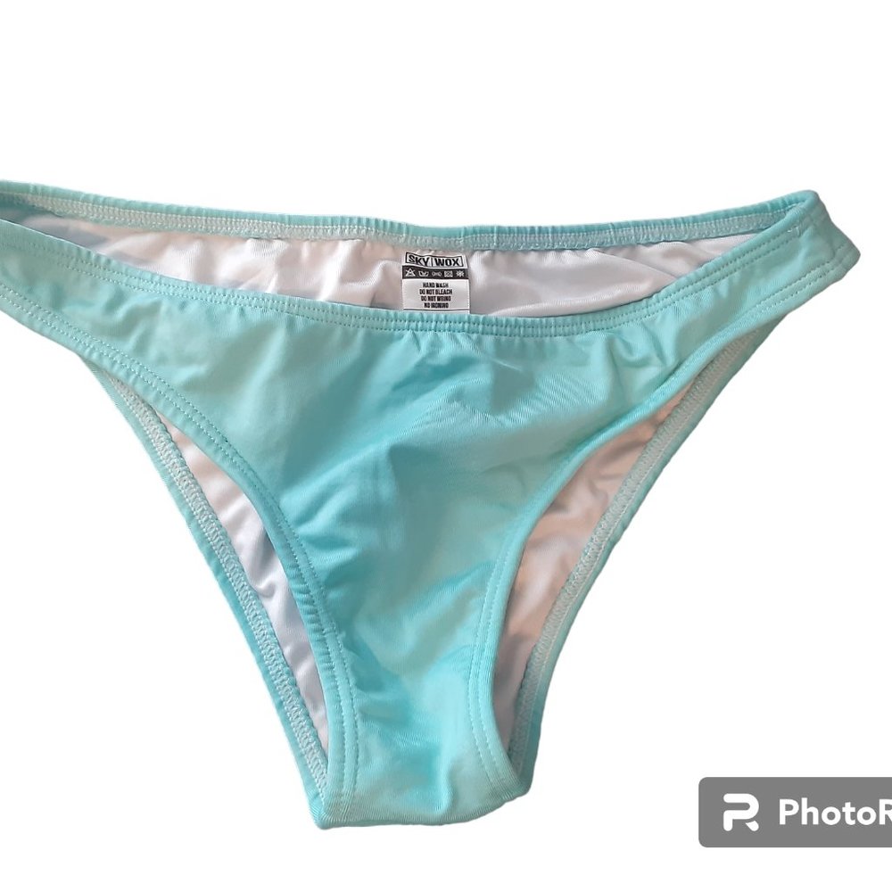 Sky Wox Aqua Bikini Bottom NWOT